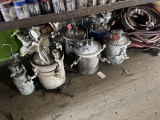 (5) Large Paint Spray Cans, (2) Small Cans & Misc. Hoses. NOTE: LOT MUST BE REMOVED NO LATER THAN TU