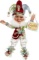 (4) Mark Roberts Gumdrop elf 11.5