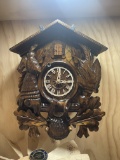 Kuckucksuhren German Handmade Wooden Cuckoo Clock Missing Bird Piece, Retail $554