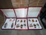 (25) Old World Glass Blown Ornaments in Gift Boxes.