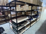 (6) Sections of Metal Shelves