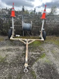Reel Trailer (Note: Spool of wire in picture is not included)(UNIT LOCATED AT: ELITE TOWING, 5838 SE