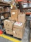 PALLET OF ASSORTED  EXIT SIGNS AND LIGHTS; LIGHTING FIXTURES; AND MISCELLANEOUS ELECTRICAL PARTS