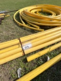 LOT OF ASSORTED SIZE GAS PIPE CONDUIT