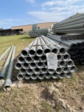 (79) JOINTS 2 1/2” X 10; GALVANIZED THREADED PIPE