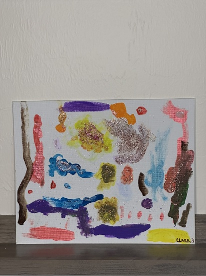 Meet the Artist, Clare, Age 3