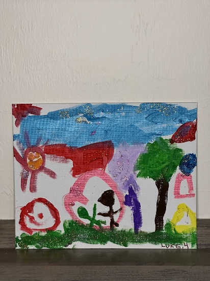 Meet the Artist, Luke, Age 4
