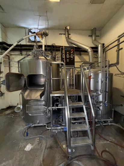 BREWHOUSE, FERMENTERS, BRITE TANKS OF B.B BREWERY
