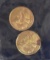 AZTEC MINIATURE 22K GOLD COINS!