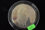 SIMON BOLIVAR 1973 SILVER COIN!