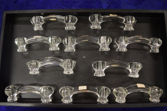 DEPRESSION GLASS DRAWER PULLS!