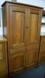 ANTIQUE FRENCH COUNTRY STYLE KITCHEN HUTCH