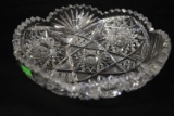 EARLY AMERICAN CRYSTAL LOW BOWL!