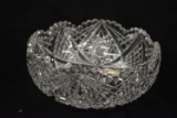 EARLY AMERICAN CRYSTAL BOWL!
