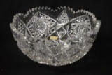EARLY AMERICAN CRYSTAL BOWL!