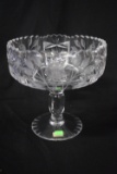 EARLY AMERICAN CRYSTAL MASTER COMPOTE!