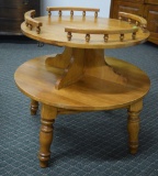 MID CENTURY ACCENT TABLE!