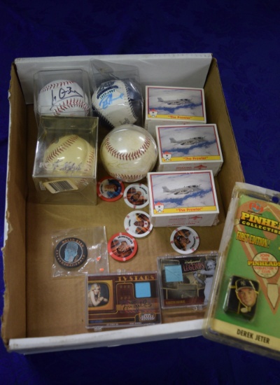 SIGNED BASEBALLS,TOKENS, AND OTHER COLLECTIBLES!