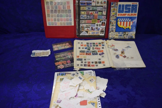 HUGE STAMP COLLECTION!