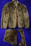 FUR COAT AND ACCESSORIES!