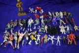 LARGE LOT OF ACTION FIGURES!