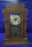 VINTAGE GINGERBREAD CLOCK!