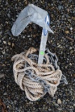 ANCHOR W/ROPE AND CHAIN!