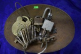 VINTAGE LOCKS & KEYS!