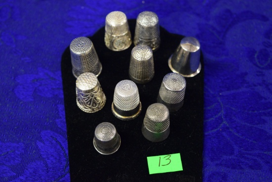 STERLING SILVER THIMBLES!