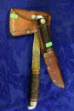 VINTAGE KNIFE AND HATCHET!