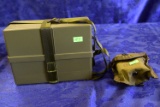 MILTARY CHEMICAL DETECTOR KIT AND COMPASS
