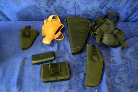 MISCELLANEOUS GUN HOLSTERS AND AMMO HOLDERS!