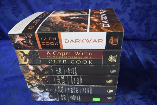 GLEN COOK BOOK COLLECTION!