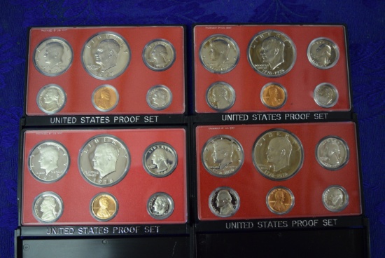 1975-1978 U.S. PROOF SETS!