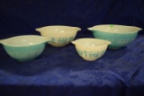 VINTAGE PYREX MIXING BOWLS!