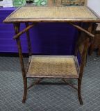 EARLY AMERICAN RATAN TABLE!