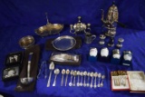 HUGE LOT OF SILVER PLATE!