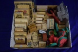 HUGE LOT OF RUBBER STAMPS AND MORE!