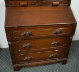 EARLY 19TH CENTURY BREAK FRONT SECRETARY CABINET!