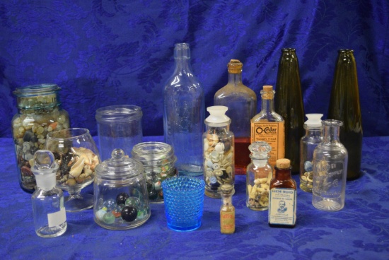 COLLECTOR'S LOT - BOTTLES, ROCKS, AND MORE!