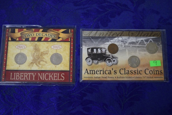 CLASSIC COINS AND LIBERTY NICKELS!