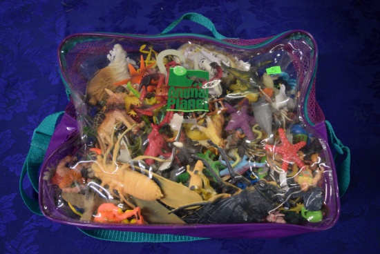 MEGA LOT OF ANIMAL PLANET ANIMAL FIGURINES!