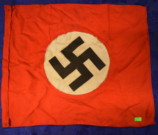 GERMAN WWII FLAG W/SWASTIKA!