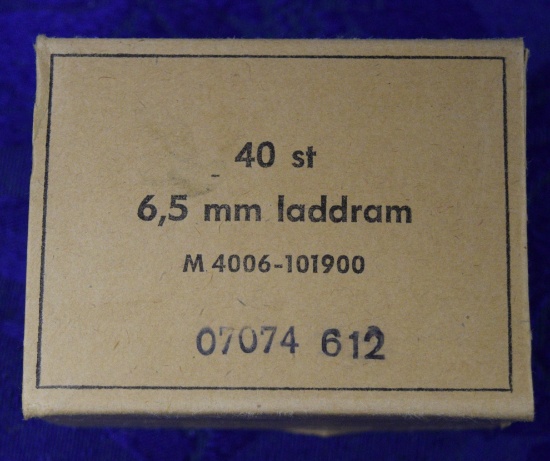 AMMUNITION - 40 ST 6.5MM!