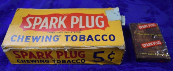 SPARK PLUG CHEWING TOBACCO!