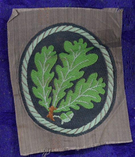 WWII GERMAN JAEGER PATCH!