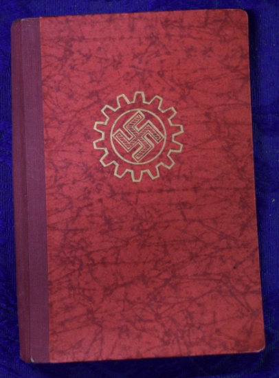 WWII GERMAN DAF MEMBERSHIP BOOK!