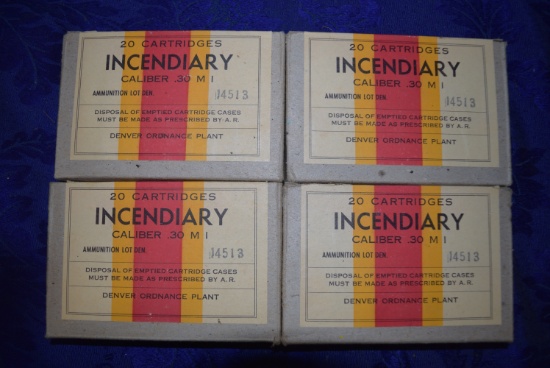 NEW OLD STOCK INCENDIARY AMMUNITION!