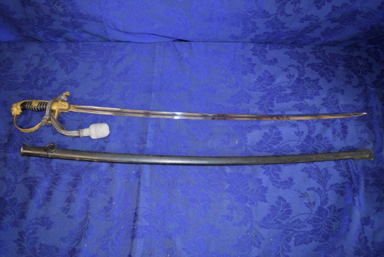 PRE WWI IMPERIAL GERMAN OFFICERS CAVALRY SABRE!
