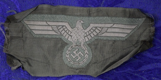 WWII GERMAN ARMY BREAT EAGLE BEVO PATCH!
